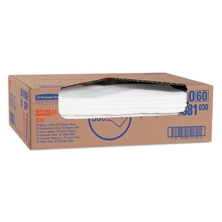Wypall Dry Wipes Towels & Wipes, 300 Sheets, White, 300 PK 41100